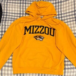 Champion Men's Gold Mizzou Hoodie
